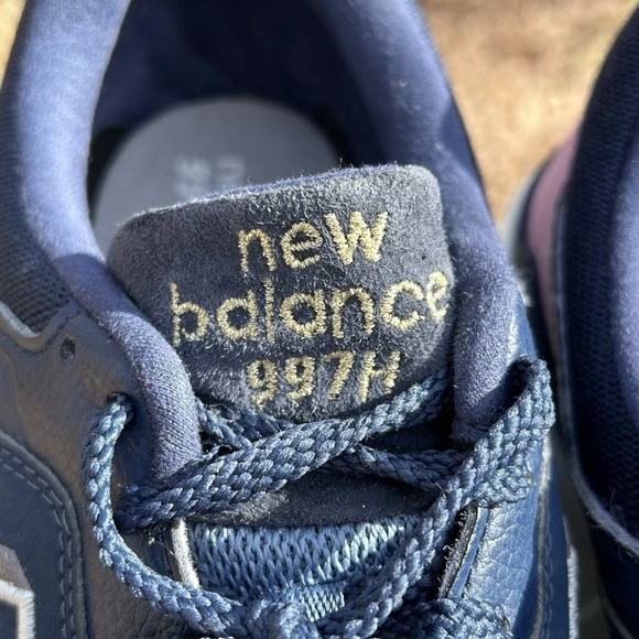 New Balance Blue Purple Indigo Retro Athletic Sneakers 997H Women’s 10.5 - Picture 3 of 15
